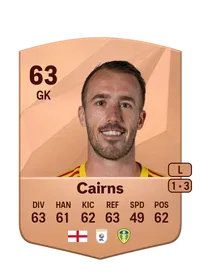 Alex Cairns CreditFUT