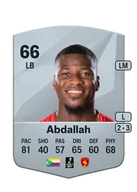 Abdel Hakim Abdallah Crediti FC 25