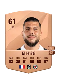 Aniss El Hriti Credit FC 25