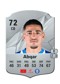 Abdelkabir Abqar Monedas FC 25