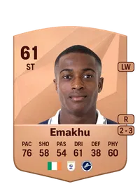 Aidomo Emakhu FUT Crédit