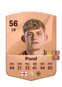 Alfie Pond Credits FC 25