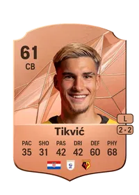 Antonio Tikvić Acheter Credit FC 25