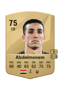 Abdelmonem Credit FC25