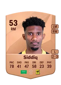 Almoatasim Siddiq Monedas FIFA 25