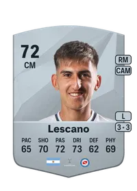 Alan Lescano Credits FC 25