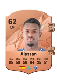 Alassan Manjam Gutiérrez Crediti FC 25