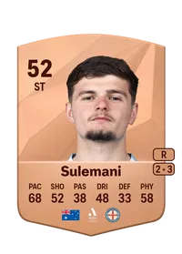Arion Sulemani CreditFUT