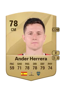 Ander Herrera Agüera Crediti FIFA 25