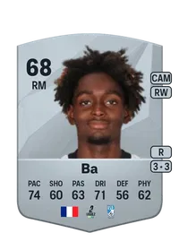 Abdoullah Ba Credits FC 25
