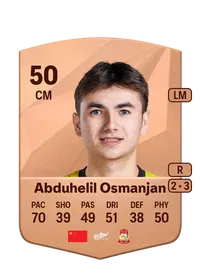 Abduhelil Osmanjan Monedas FIFA 26