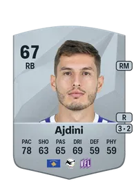Bashkim Ajdini Achat Credit FC 25