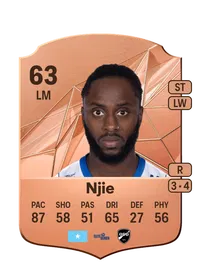 Bilal Njie Credits FC 25