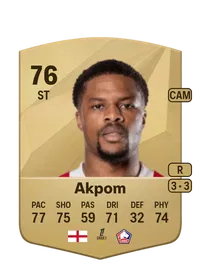 Chuba Akpom Acheter Credit FC 25