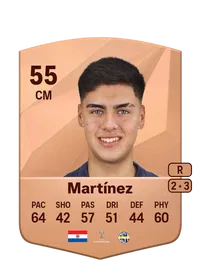 Cristian Martínez Monedas FC25