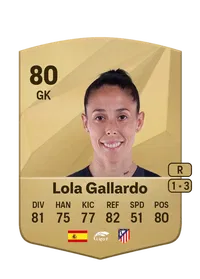 Dolores Gallardo Núñez Monedas FC 25