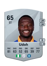 Daniel Udoh Credit FC 25