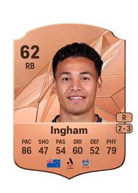 Dane Ingham Crediti FC25