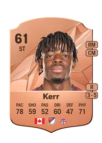 Deandre Kerr FUT Crédit