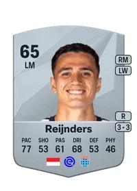Eliano Reijnders Crédit FUT