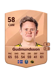 Eggert Aron Gudmundsson Acheter Credit FC 25