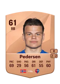 Fredrik Carson Pedersen Crediti FC25