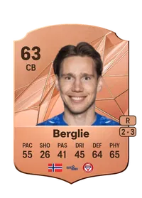 Fredrik Berglie Crediti FC25