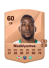 Frédéric Nsabiyumva Monedas EA FC 25