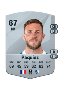 Gaëtan Paquiez FUT Crédit
