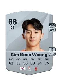 Geon Woong Kim Crediti FC25