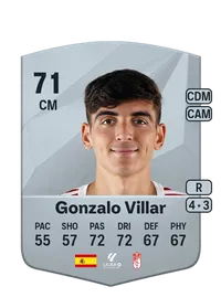 Gonzalo Villar del Fraile Monedas FIFA 25