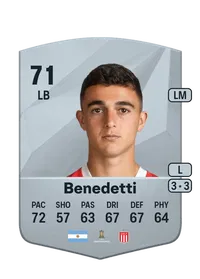 Gastón Benedetti Acheter Credit FC 25