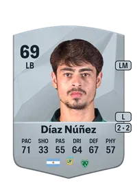 Gabriel Díaz Núñez Credit FC 25