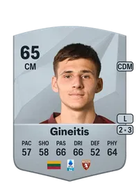 Gvidas Gineitis FUT Crédit