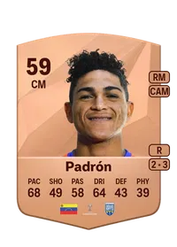 Gerardo Padrón Crediti FIFA 25