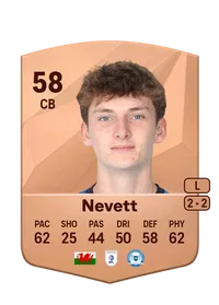 George Nevett Crediti FC25