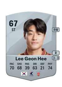 Geon Hee Lee Acheter Credit FC25