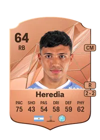 Geru00f3nimo Heredia FUT Crédit