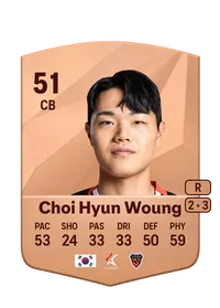 Hyun Woung Choi Monedas FC25