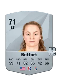 Hannah Betfort Acheter Credit FC 25