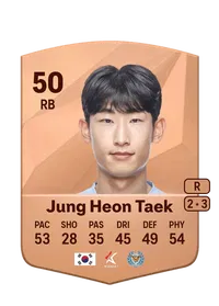 Heon Taek Jung Acheter Des Credit FC 25