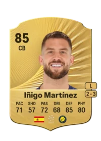 Iñigo Martínez Berridi Credits FC 26