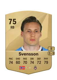 Jonas Svensson FIFA Coins Verkaufen