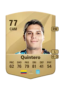 Juan Fernando Quintero Crediti FC25
