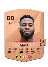 Jamille Matt FC25 Coin