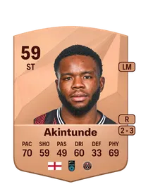James Akintunde Crediti FC25