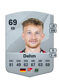 Jannik Dehm Monedas FIFA 25