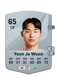 Je Woon Yeon Credit FUT