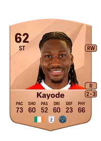 Joshua Kayode Credit FC 25