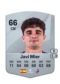 Javier Mier Martínez FUT Crédit